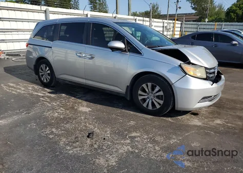 2015 Honda Odyssey Ex из США, поврежденный, VIN 5FNRL5H44FB021446
